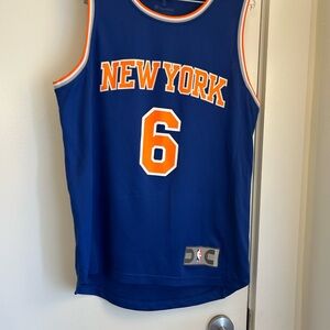 New York Blue Basketball Jersey